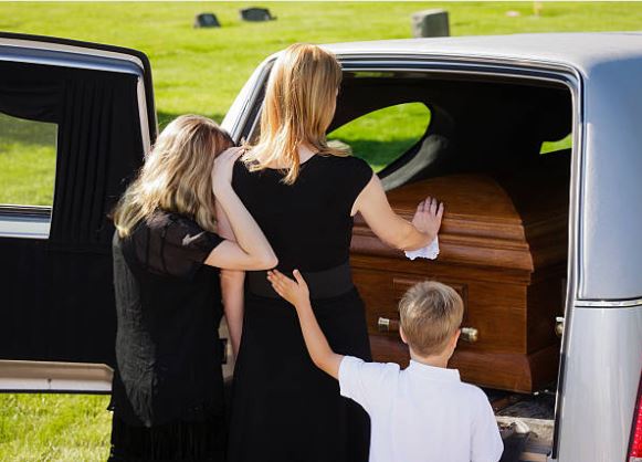 traslado al cementerio